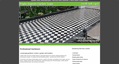 Desktop Screenshot of gardenteam.co.uk